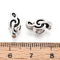 Европейские сплавочные бусины тибетского стиля &nbsp;PALLOY-T093-34AS