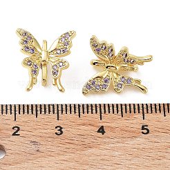 Латунные микро проложить кубического циркония многожильных соединения&nbsp;KK-A189-06G