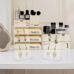 Прозрачные акриловые стойки для серег EDIS-WH0012-17