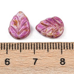 Чешские прессованные стеклянные бусины GLAA-I061-06C