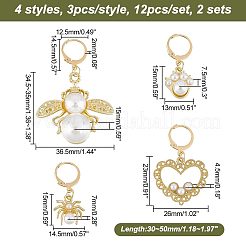 Кулон из сплава HJEW-AB00117