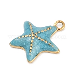 Подвески из нержавеющей стали 304 с эмалью&nbsp;STAS-I325-062G-02