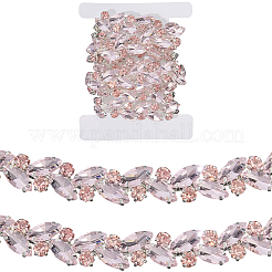 1 ярд железных цепочек со стразами DIY-CY0002-03