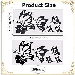 Лазерные ПЭТ водонепроницаемые автомобильные наклейки DIY-WH0415-02C-02