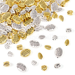 120шт 8 стиля бусины из сплава в тибетском стиле FIND-KS0001-31