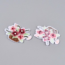 Цветочные аппликации DIY-N007-09