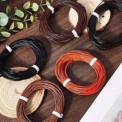 50м шнур из коровьей кожи 5 цветов WL-CL0001-09