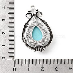 Подвески из сплава и акрила в тибетском стиле&nbsp;FIND-B058-04AS-02