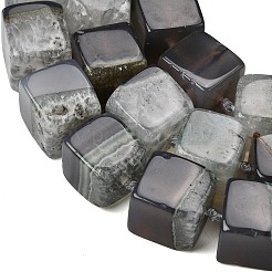 Природный агат бисер нитей&nbsp;G-F820-O01-01G