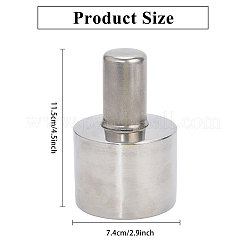 Утолщенные горелки для спиртовых ламп из нержавеющей стали AJEW-WH0518-21P