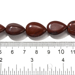 Натуральная красная радуга бусины из яшмы G-P561-B14-01