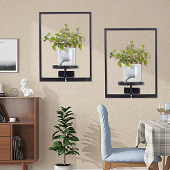 Железный подвесной горшок&nbsp;AJEW-WH0270-663