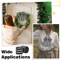 Ленты из мешковины&nbsp;SRIB-WH0011-384B