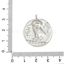 Подвески-монеты из нержавеющей стали 304&nbsp;STAS-K252-19GP