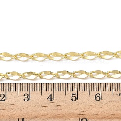 Женские ожерелья из латунной цепочки толщиной 4 мм&nbsp;NJEW-K271-02G