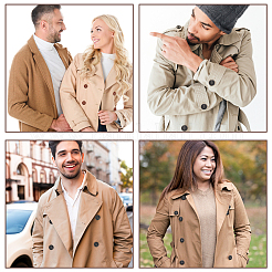 120 шт. 15 стиля пуговицы из смолы RESI-OC0001-62