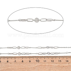 Овальные цепи из нержавеющей стали 304 с плоскими круглыми звеньями CHS-H117-08P