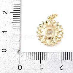 Латунные микро проложить кубического циркония подвески&nbsp;KK-H525-05E-G