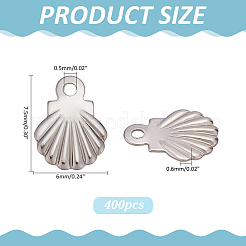 400 шт. подвески из хирургической нержавеющей стали 316&nbsp;STAS-ME0002-09