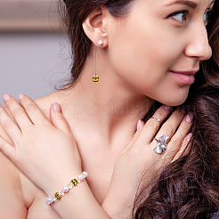 90 шт. 6 стиля бусины из сплава в тибетском стиле TIBE-LP0001-01AG