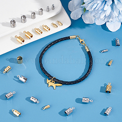 Вакуумное покрытие pvd нержавеющая сталь 304 складные обжимные концы&nbsp;STAS-UN0005-71