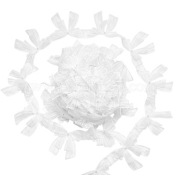 3 ярд полиэстеровой вышивки 3D бант кружева отделки&nbsp;OCOR-AR0001-80