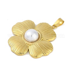 Абс пластмассовые жемчужные подвески STAS-H224-03G