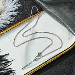 2 мм стойка покрытие латунная пшеничная цепочка регулируемые слайдер ожерелья для женщин мужчин MAK-L044-09P