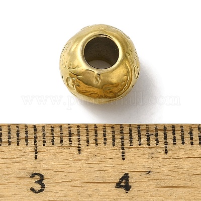 Европейские бусины из нержавеющей стали 304 STAS-I305-192G-1