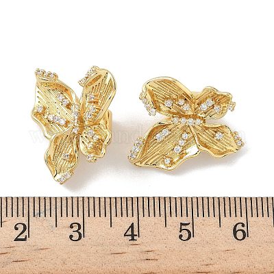 Латунные микро проложить кубического циркония подвески KK-P325-30G-1