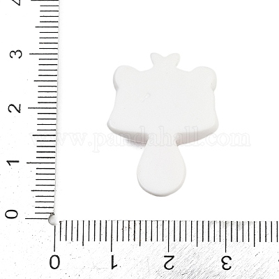 Кабошоны из непрозрачной смолы панда из бурливуда CRES-P037-02D-1