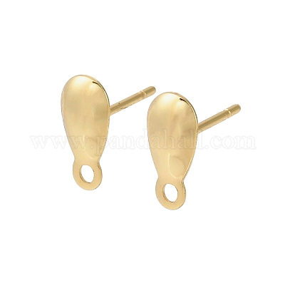 Фурнитура для сережек-гвоздиков из нержавеющей стали 304 STAS-I350-09G-1