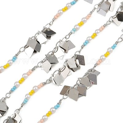 Латунные цепи с ромбическими звеньями CHC-H115-29P-1