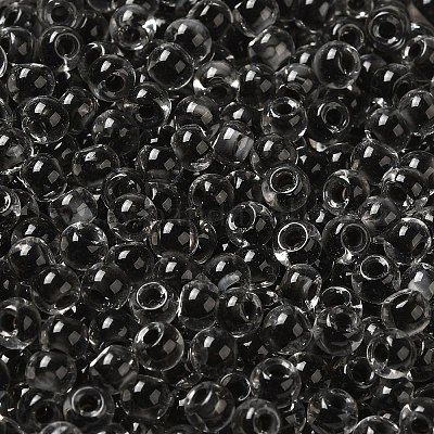 Прозрачный стеклянный круглый бисер X1-SEED-B001-05A-08-1