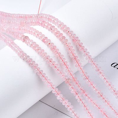 Природного розового кварца нитей бисера G-S366-123-1