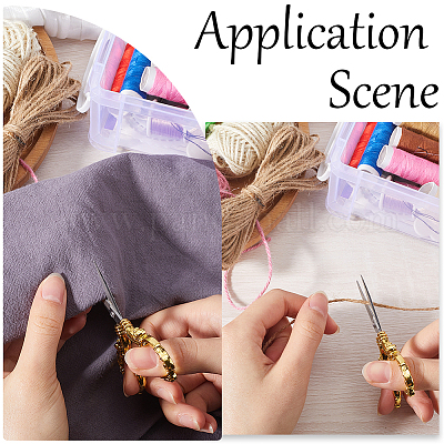 1 шт. ретро ножницы из нержавеющей стали TOOL-SC0001-52-1