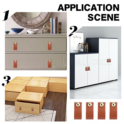 Кожаная ручка DIY-Wh0128-21A-1