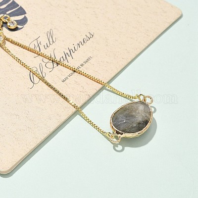 Латунные браслеты-слайдеры боло BJEW-JB04688-M-1