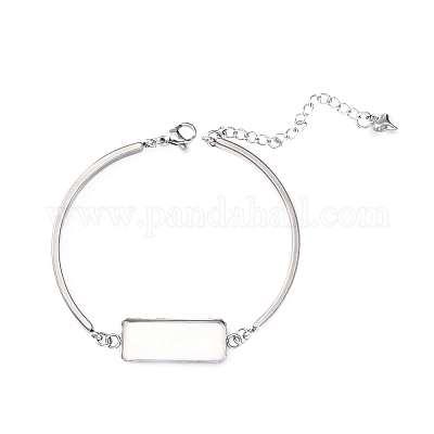 Браслеты из нержавеющей стали 304 STAS-WH0035-13-1