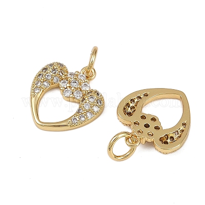 Латунные микро проложить кубического циркония подвески KK-I358-045G-1