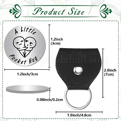 201 памятная монета из нержавеющей стали AJEW-CN0002-05G-1