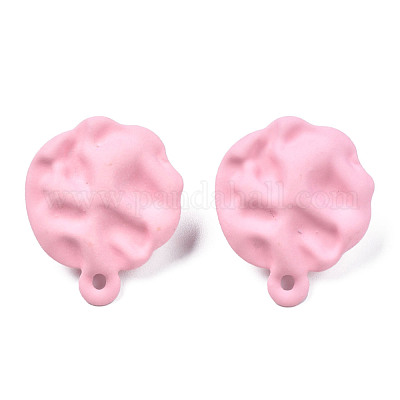 Окрашенные спрей железные серьги IFIN-N008-015C-1