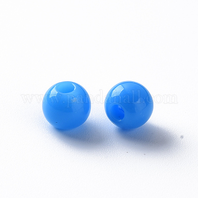 Непрозрачные акриловые бусины MACR-S370-C6mm-M2-1