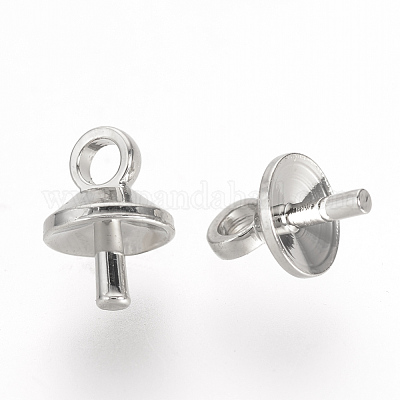 Латунный кубок жемчужный колышек X-KK-R071-10P-1