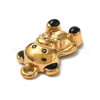 Подвески из нержавеющей стали 304 с эмалью STAS-P395-08C-G-1