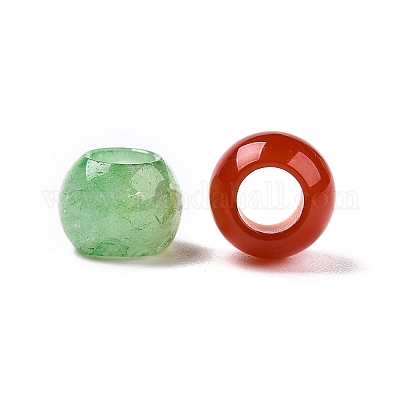 Европейские бусины из натуральных и синтетических драгоценных камней G-T092-10mm-23-1