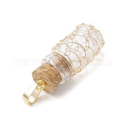 Подвески из стеклянных бутылок PALLOY-JF03913-02-1