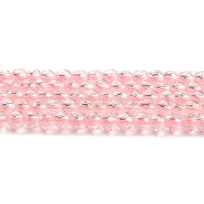 Прозрачные стеклянные бусины GLAA-H021-03-07-1