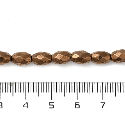 Гальванические сильные магнитные синтетические бусины из гематита G-P518-02I-1