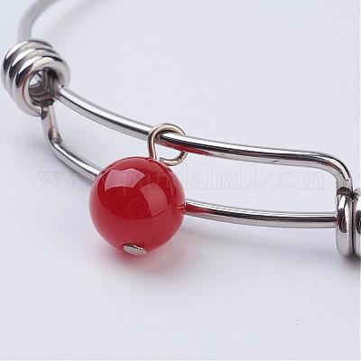 Расширяющиеся браслеты из нержавеющей стали 304 BJEW-JB02785-1